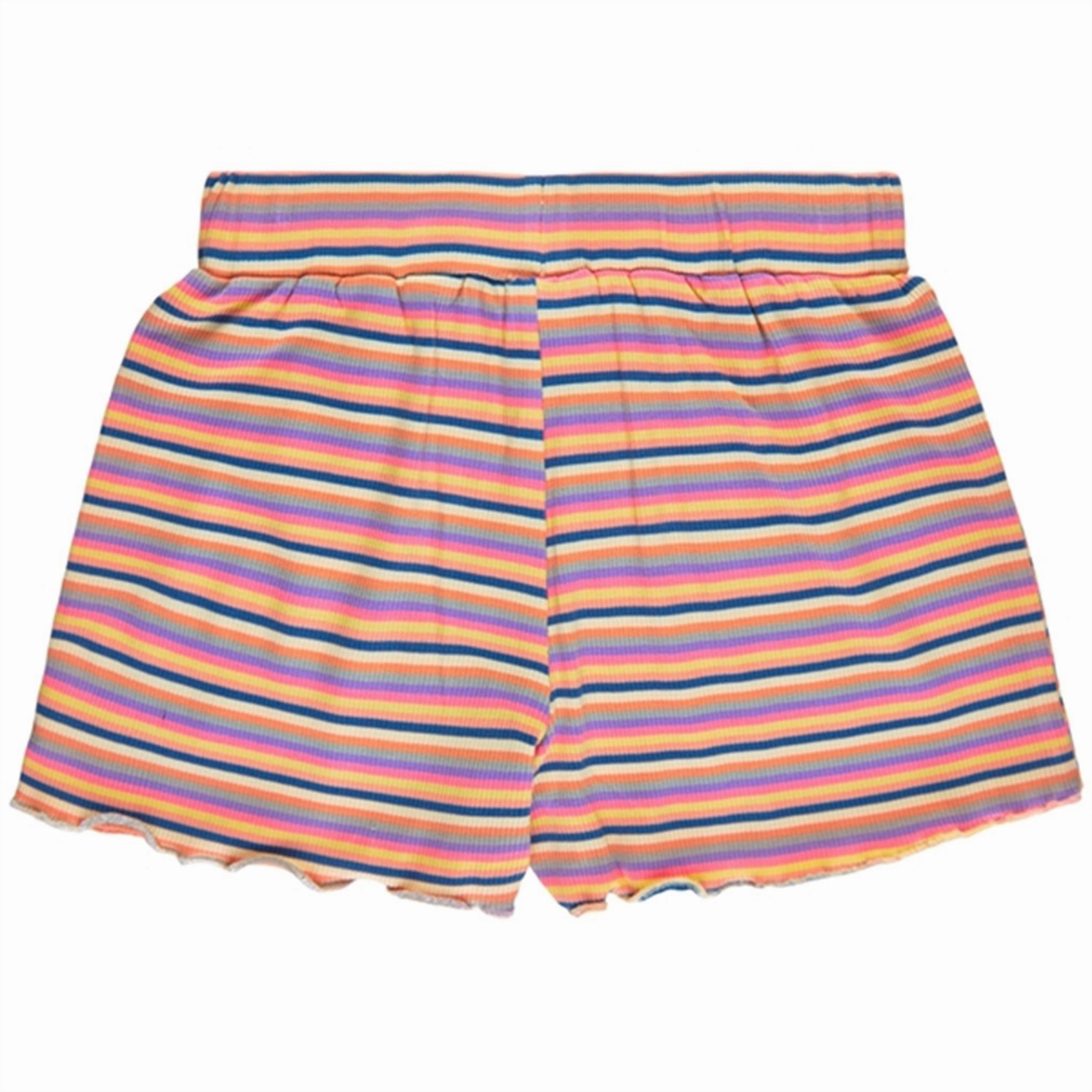High-End Option Punk style THE NEW Multi Stripe Gola Rib Shorts
