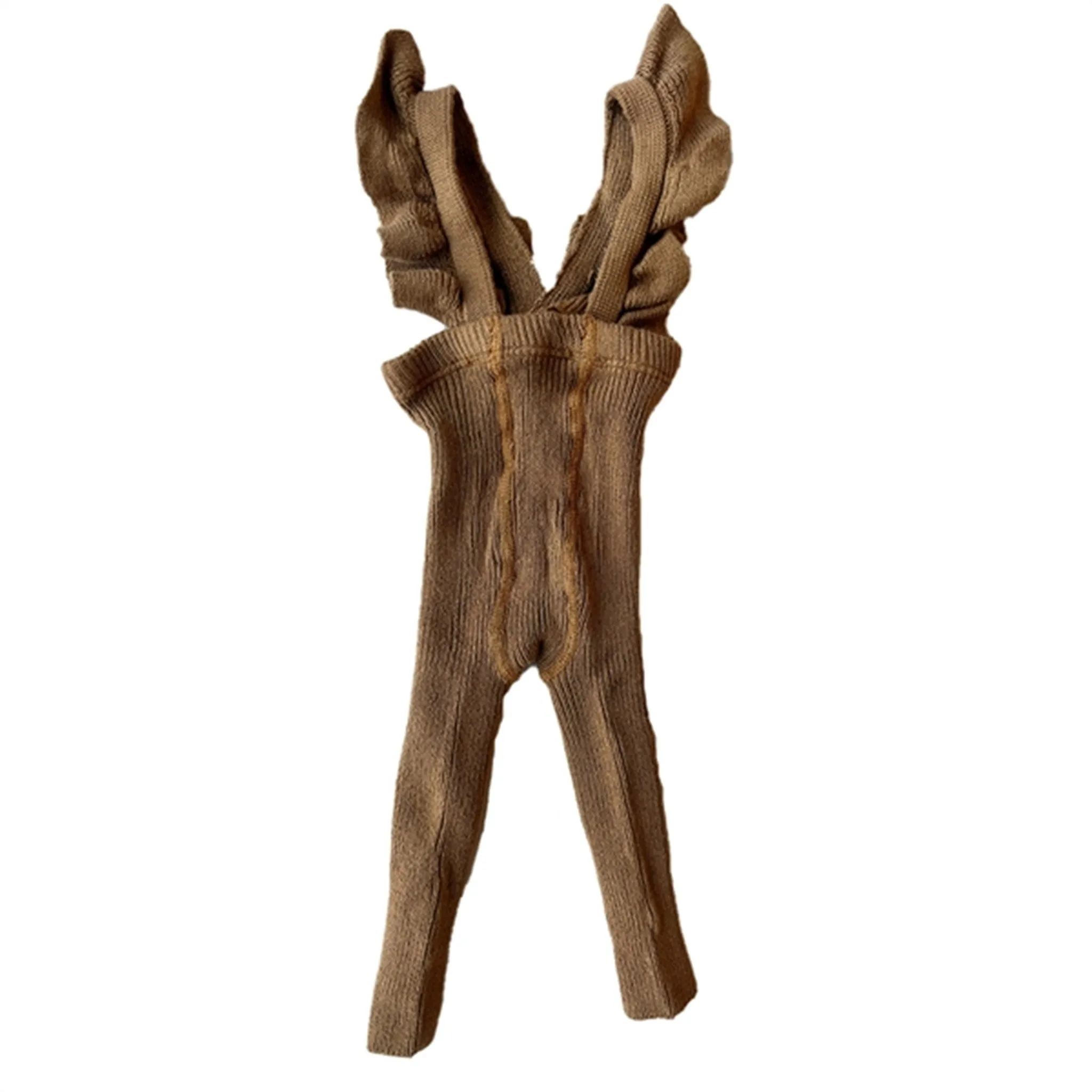 C??ndor Flounced Tights Toffee Valentine's Day Stretch Fabric