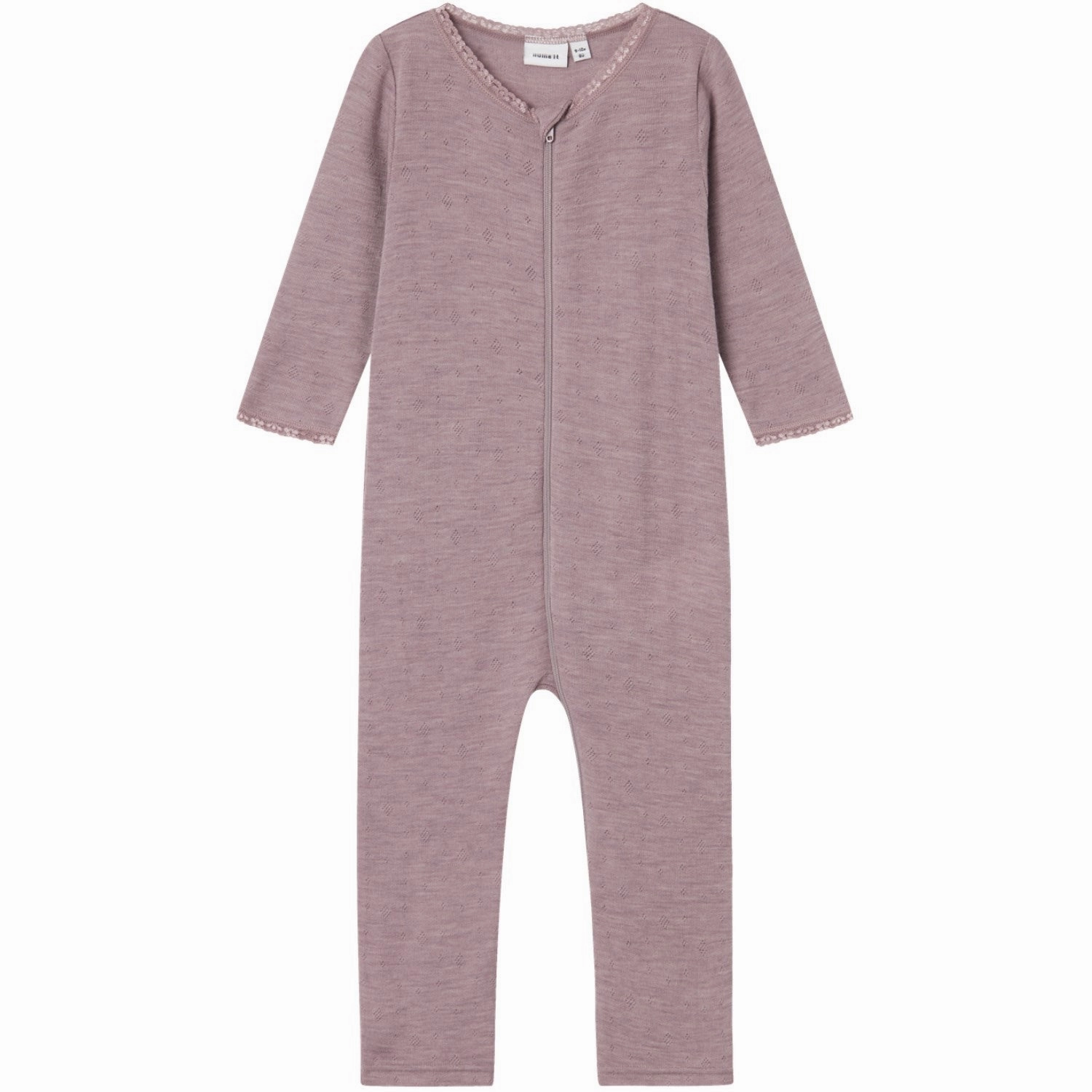 Hot Kids Flexible Vintage Name It Purple Dove Wang Wool Needle Nightsuit Solid Noos