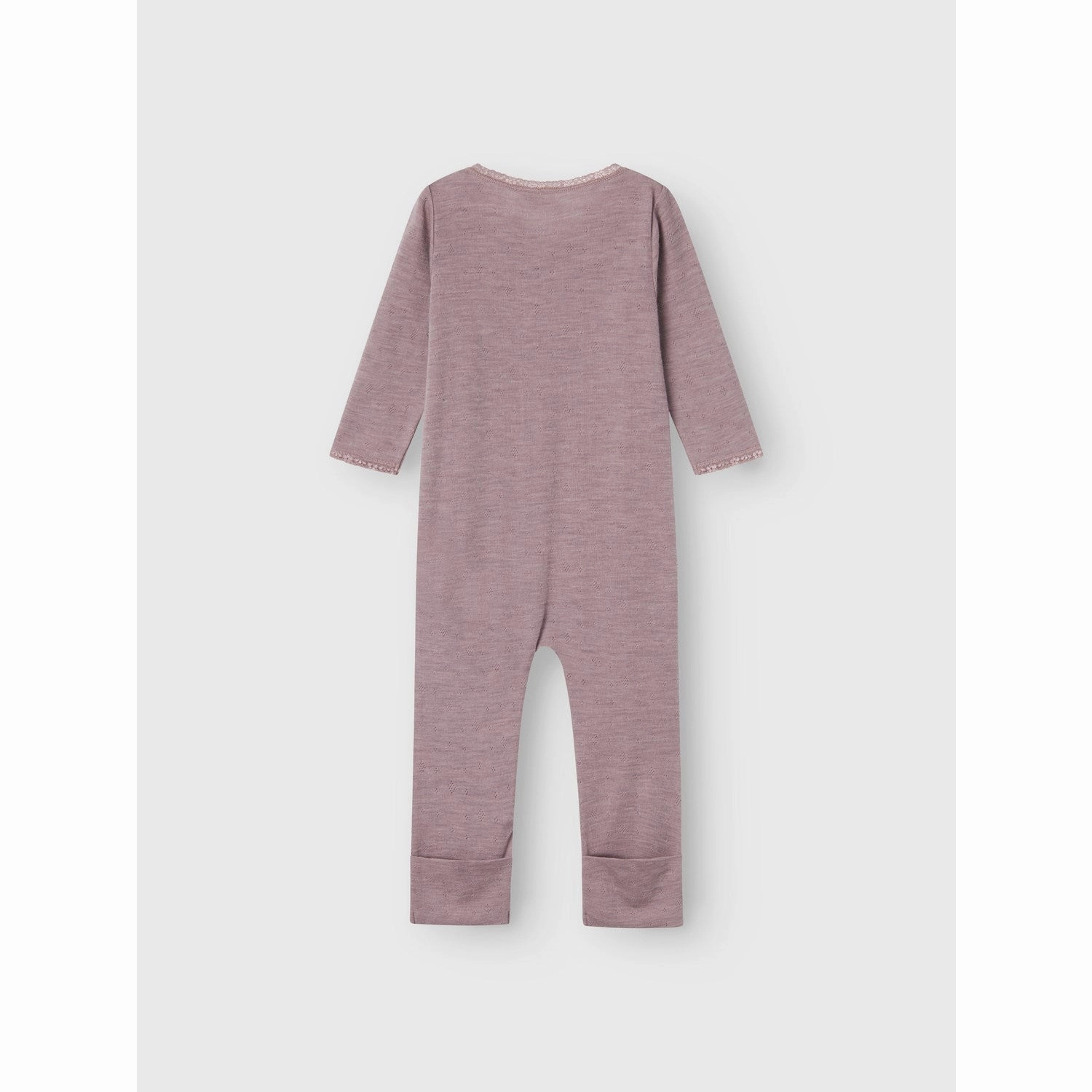 Name It Purple Dove Wang Wool Needle Nightsuit Solid Noos Eco Unisex