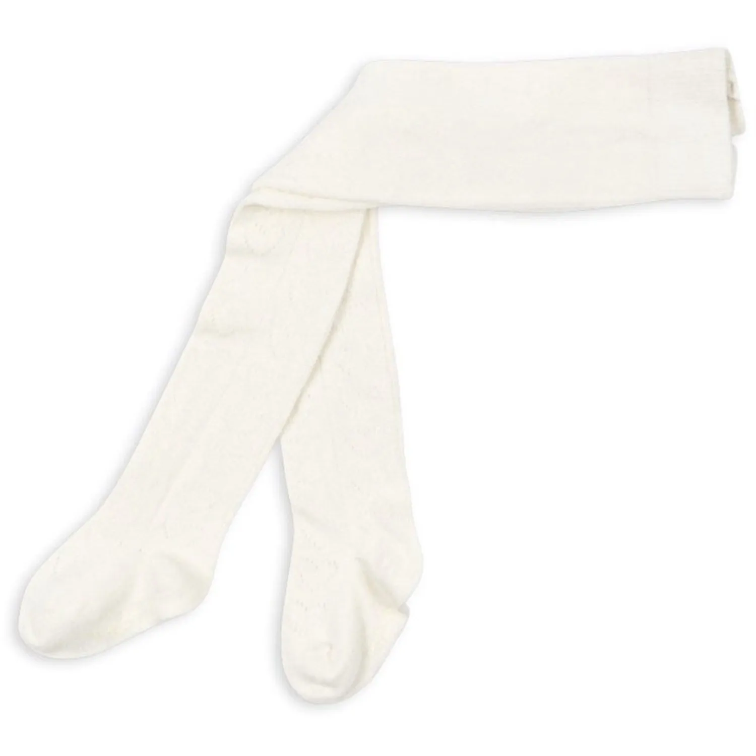 Yoga-attire Konges Sl?jd Beige Wool Pointelle Tights