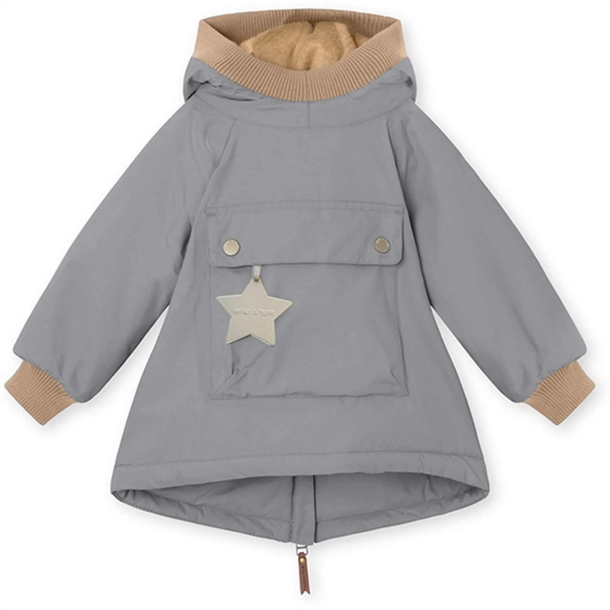 musicians Loungewear MINI A TURE Baby Wen Anorak Monument Blue