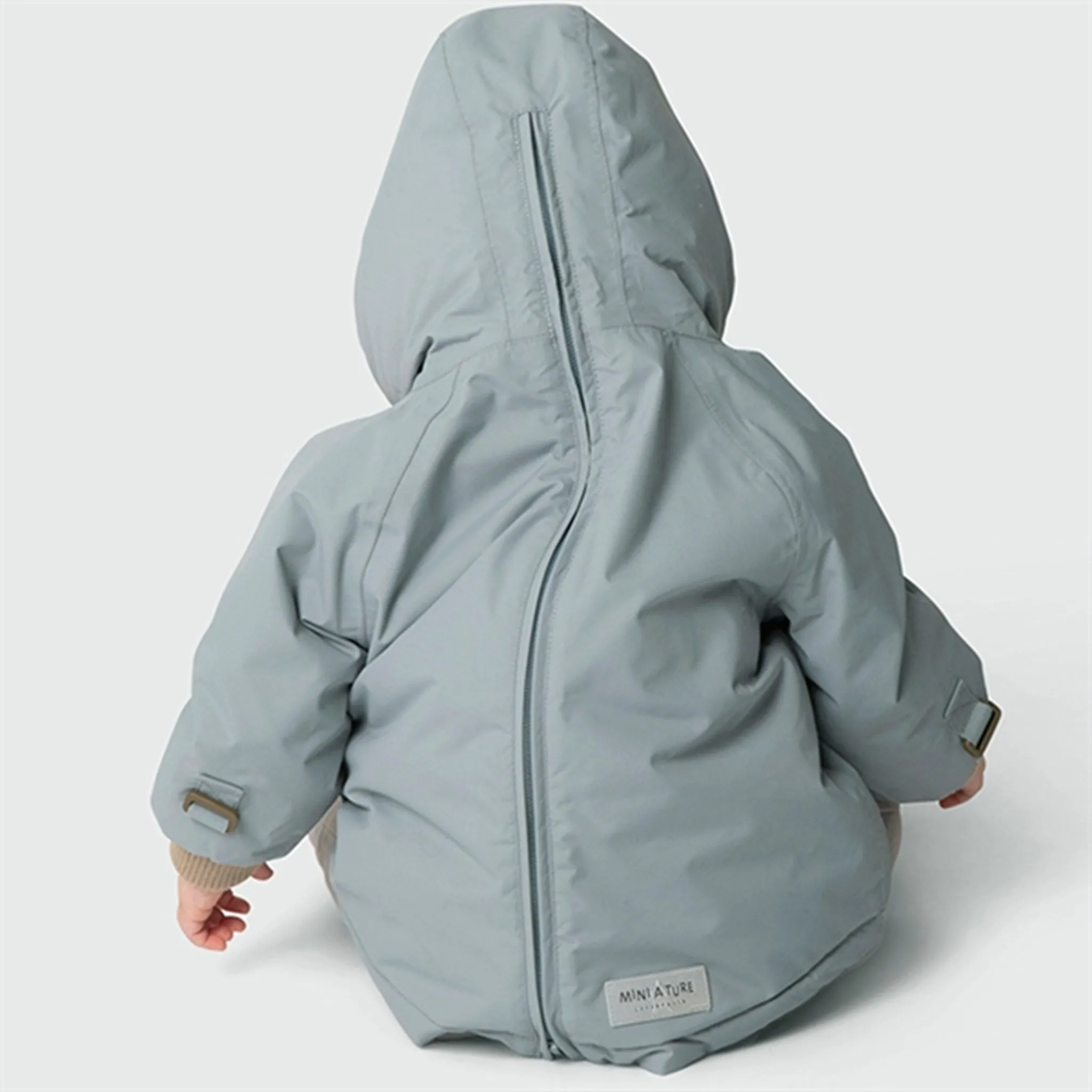 MINI A TURE Baby Wen Anorak Monument Blue Anti Pilling Warm Layer