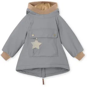 musicians Loungewear MINI A TURE Baby Wen Anorak Monument Blue