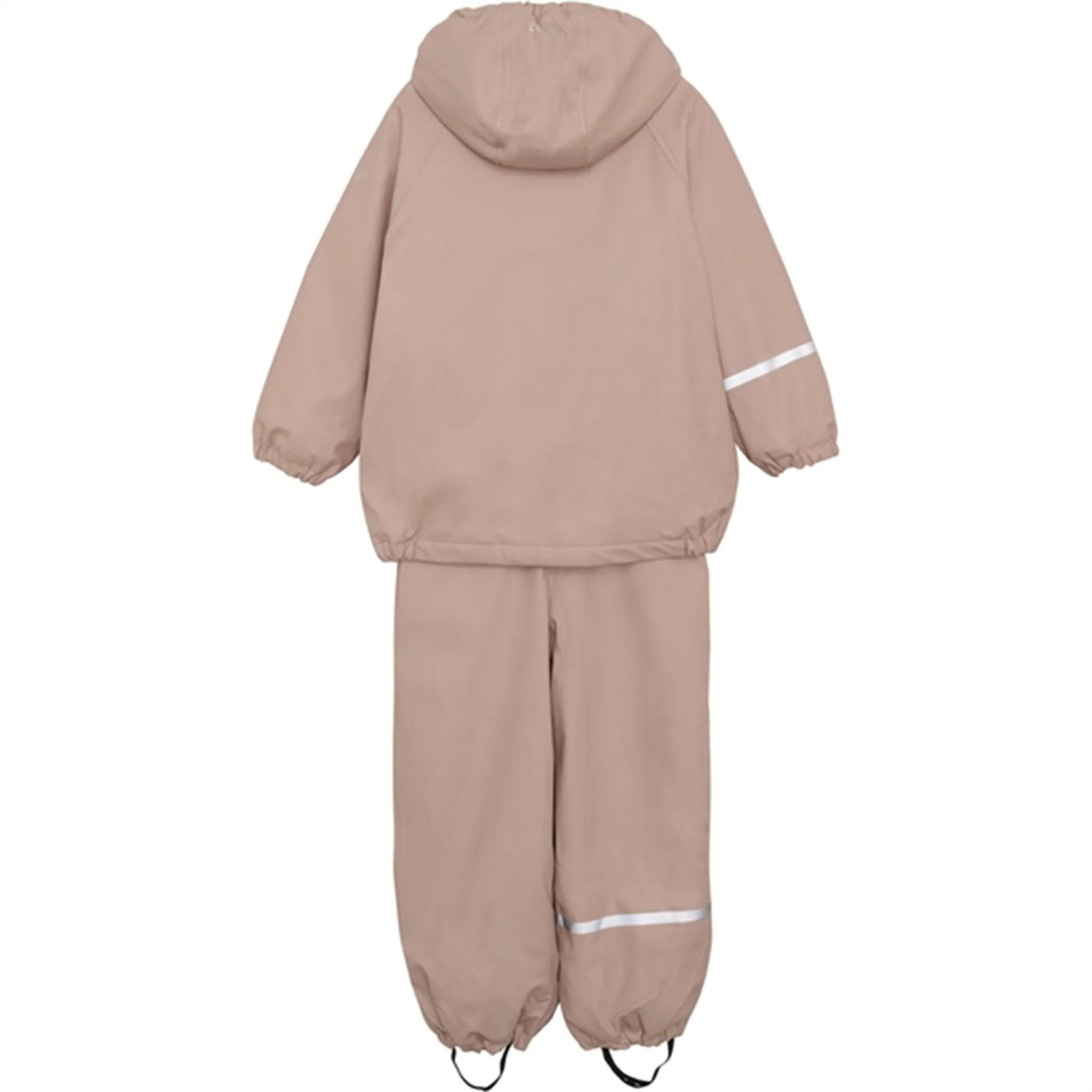 CeLaVi Rainwear Set w. Fleece Misty Rose Low Profile Durable Wear