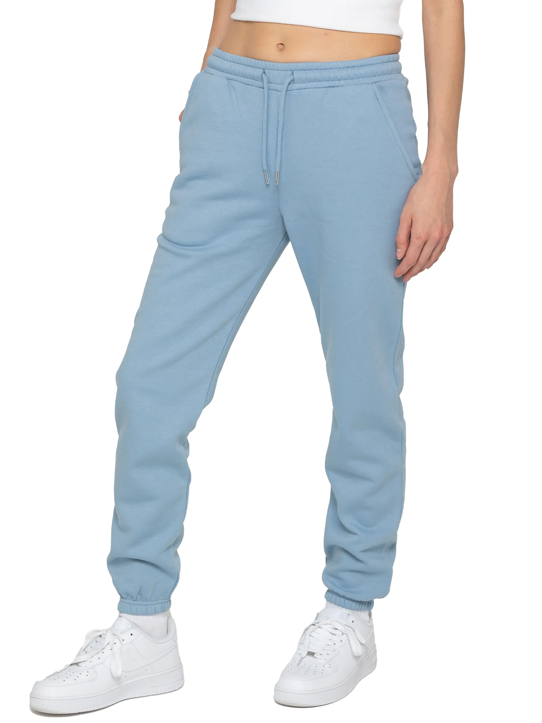 Enzo | Womens Relaxed Fit Cuffed Jogger Solid colors