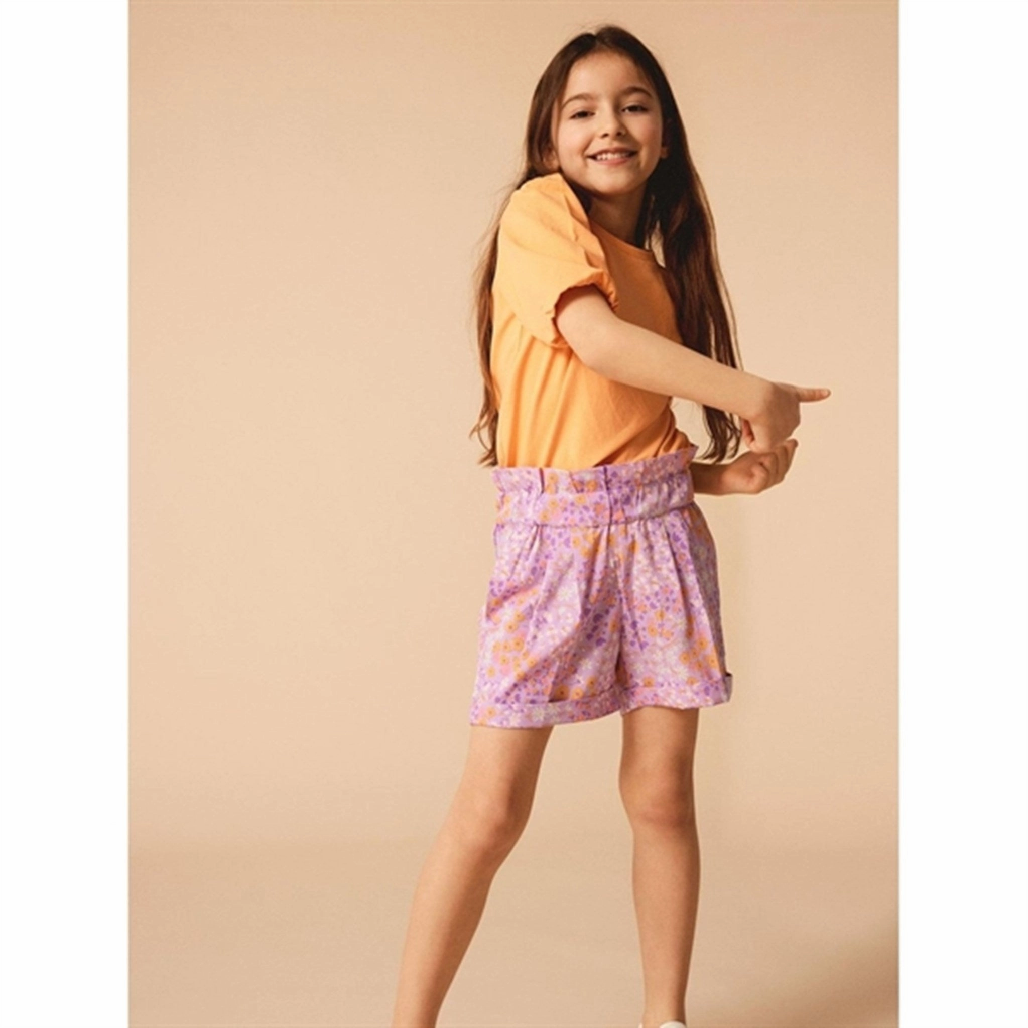 High Durability Weave Name it Lilac Breeze Fida Shorts
