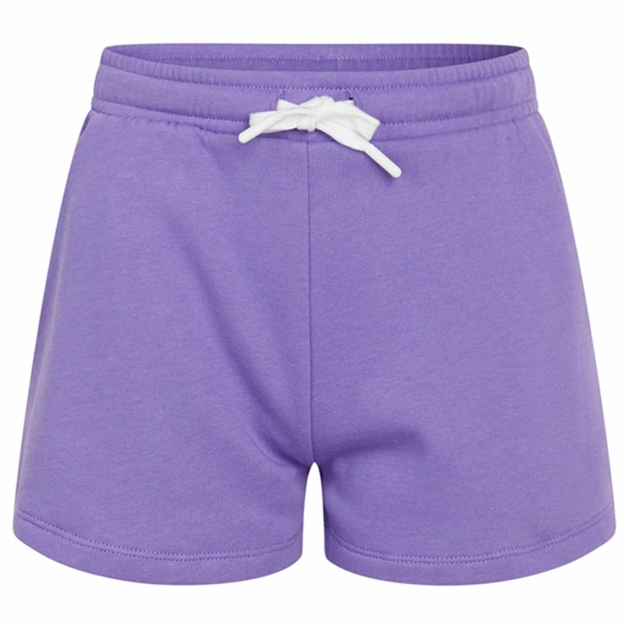 Mads N?rgaard Organic Sweat Prixina Shorts Paisley Purple Quick Dry Material Hypoallergenic Lining