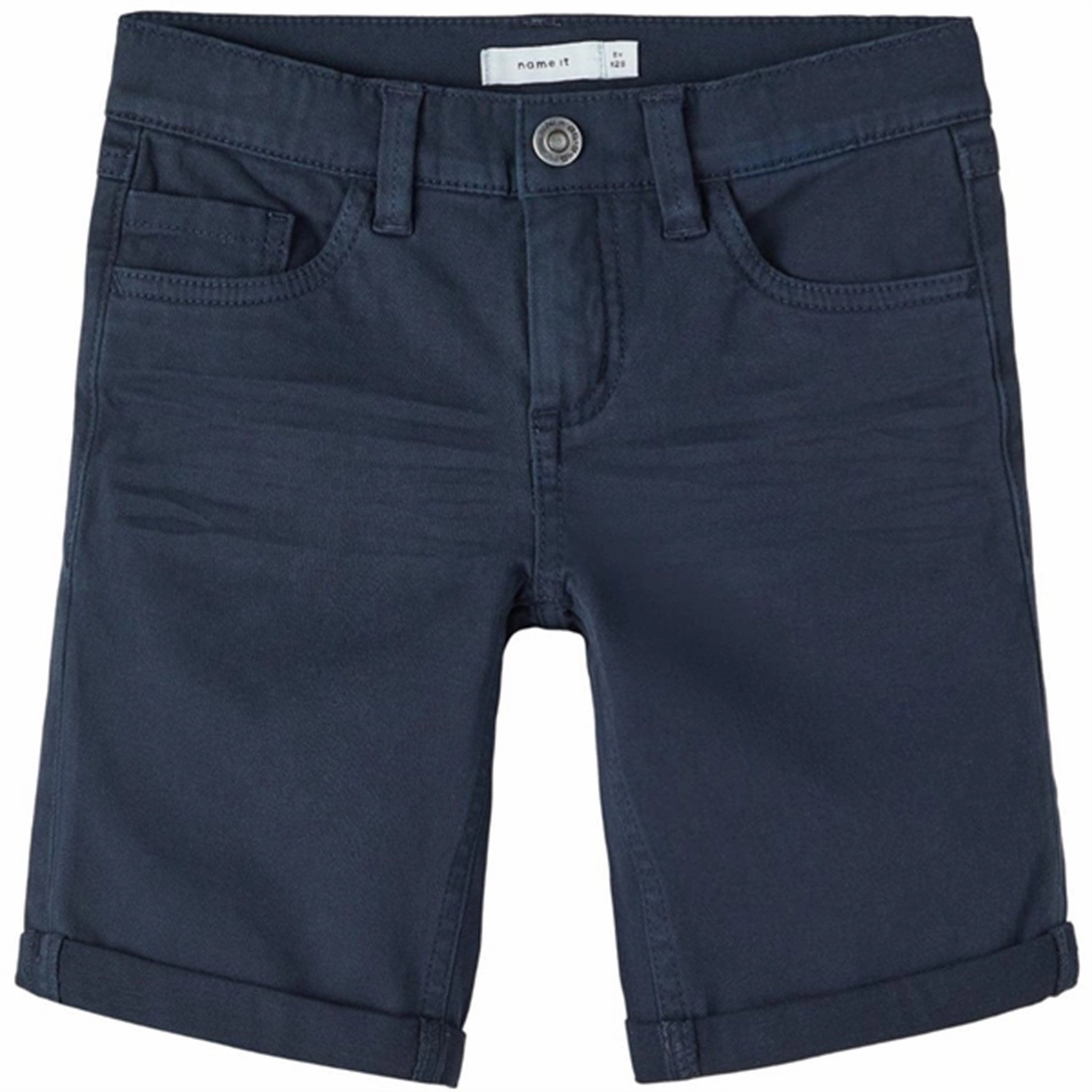 Cross Ventilation Channels Smart Casual Name it Dark Sapphire Silas Isak Twill Shorts