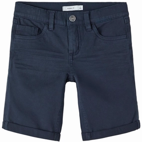 Tactical Attachment Loops Name it Dark Sapphire Silas Isak Twill Shorts