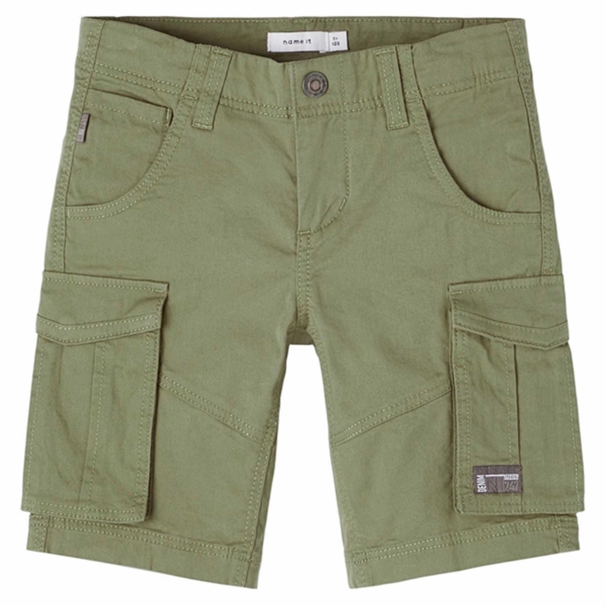 Father's Day gift Name it Deep Lichen Green Ryan Twill Shorts Noos