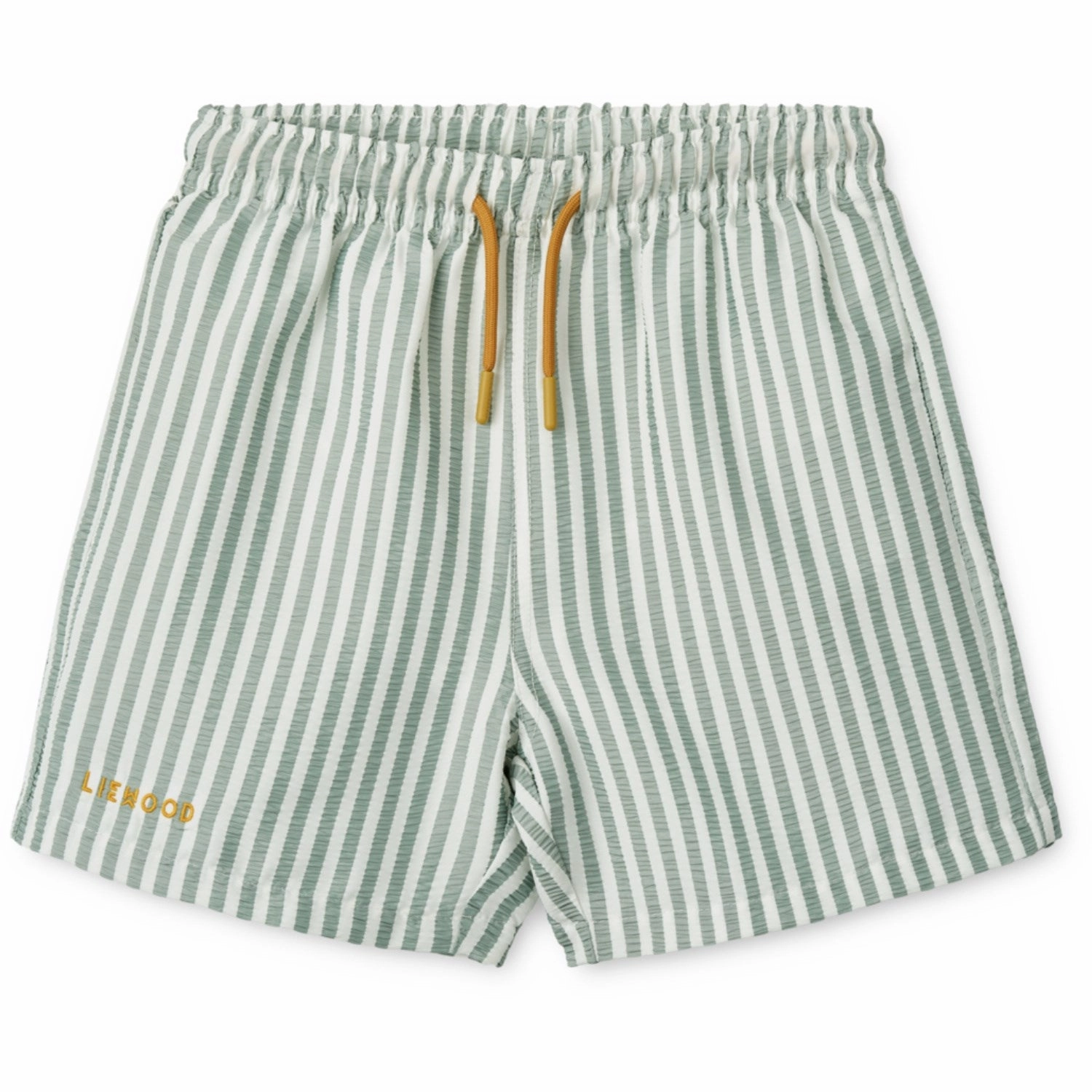 LIEWOOD Stripe Peppermint / Crisp White Duke Stripe Board Shorts Nautical Theme