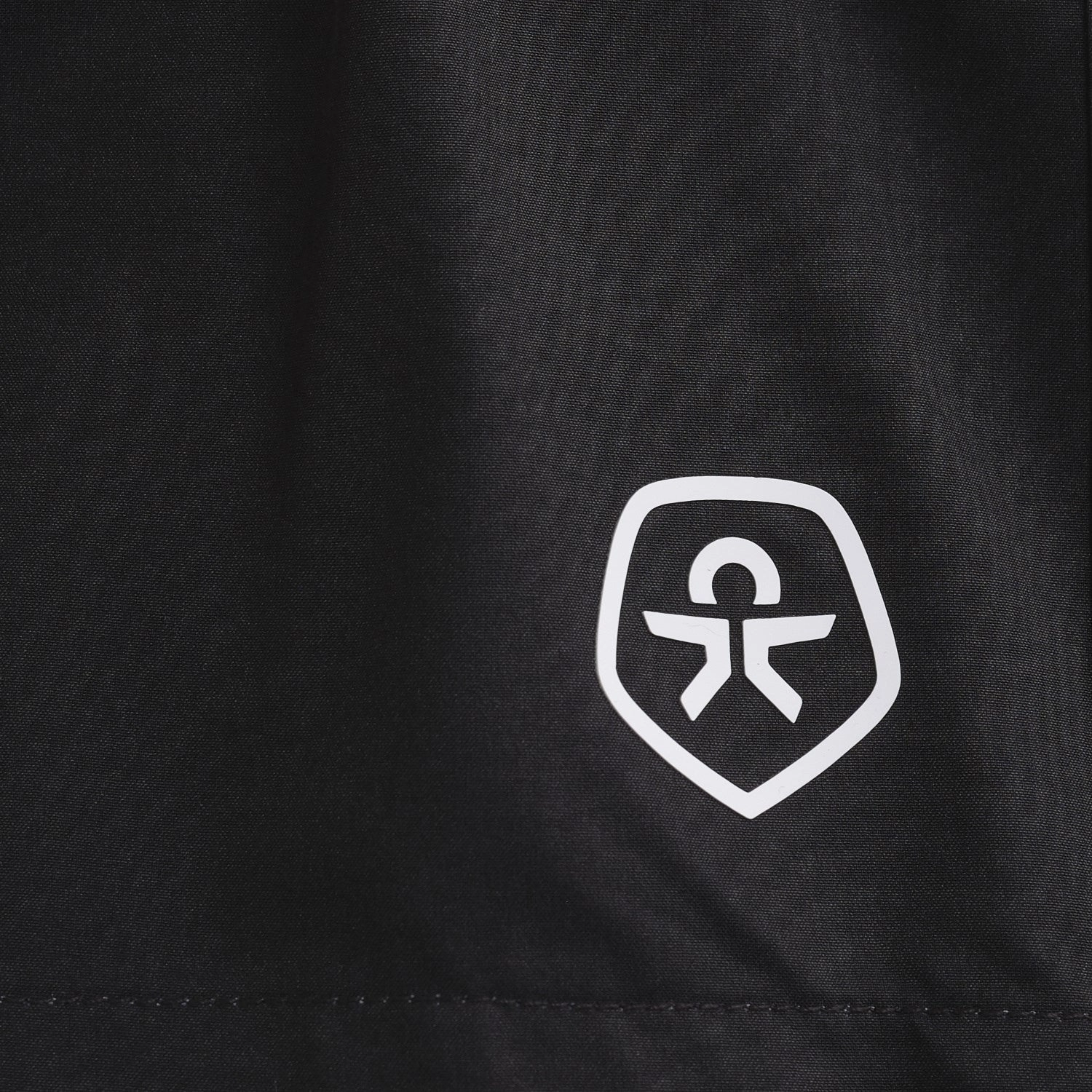 Color Kids Black Swim Shorts, Solid Quick Release Buckle Hydrodynamic Silhouette