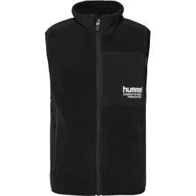 Hummel Black Pure Fleece Vest Quick Drying Versatile Use