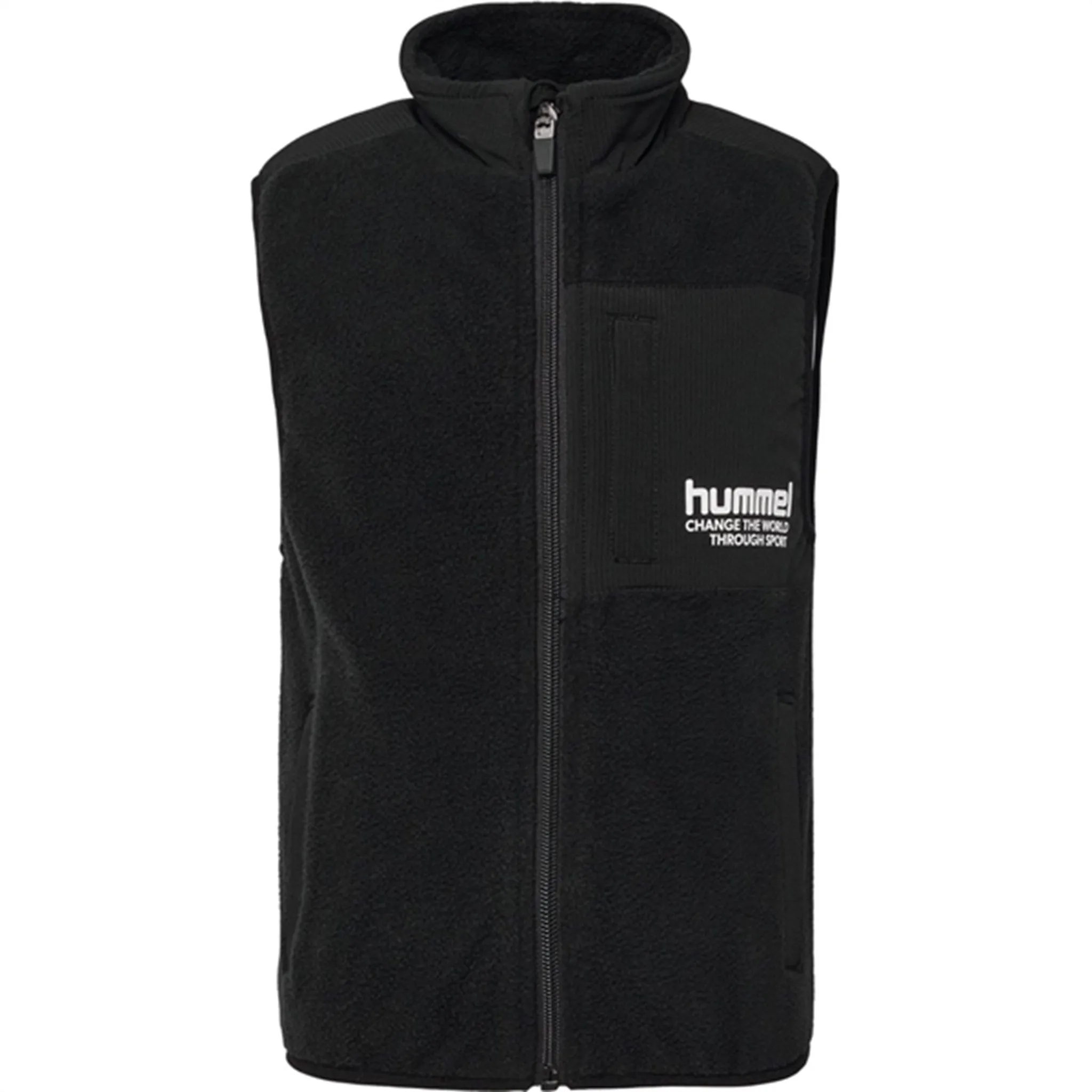 Hummel Black Pure Fleece Vest Under Shell