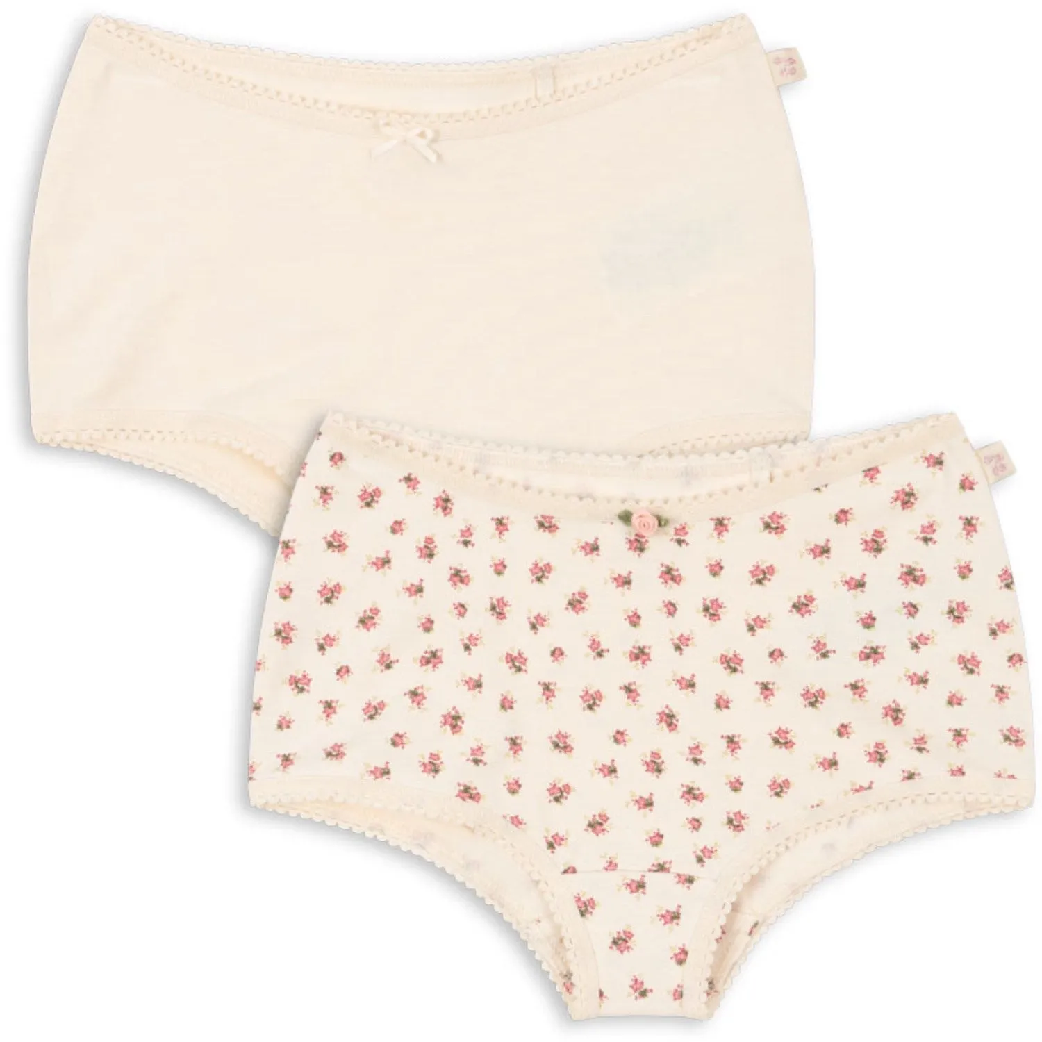 Konges Sl?jd Buttercream/Bloomie Basic 2 Pack Girl Hipster Gots Minimalist Style Quality control