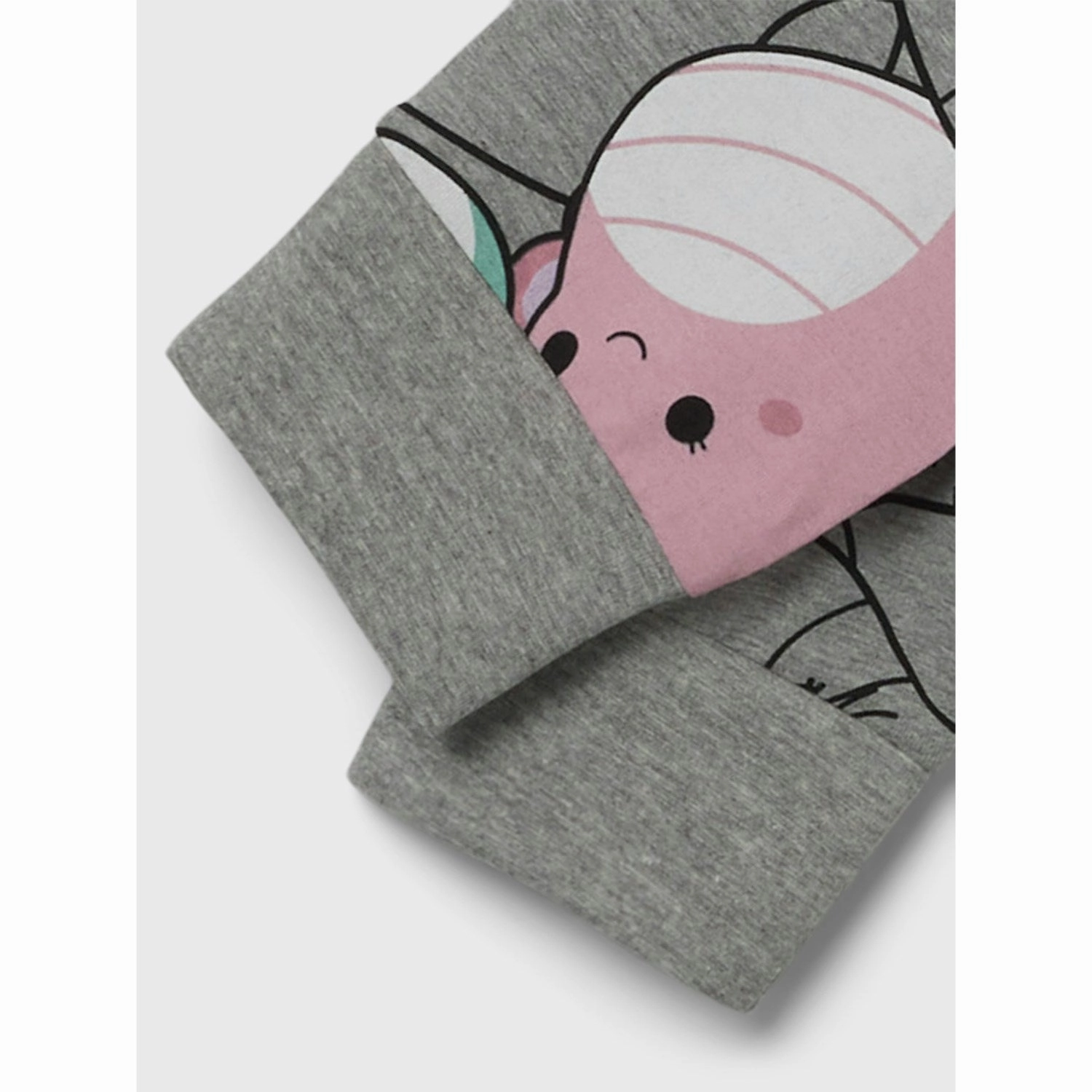 Name It Grey Melange Obia Squishmallows Nightset Balanced Fit