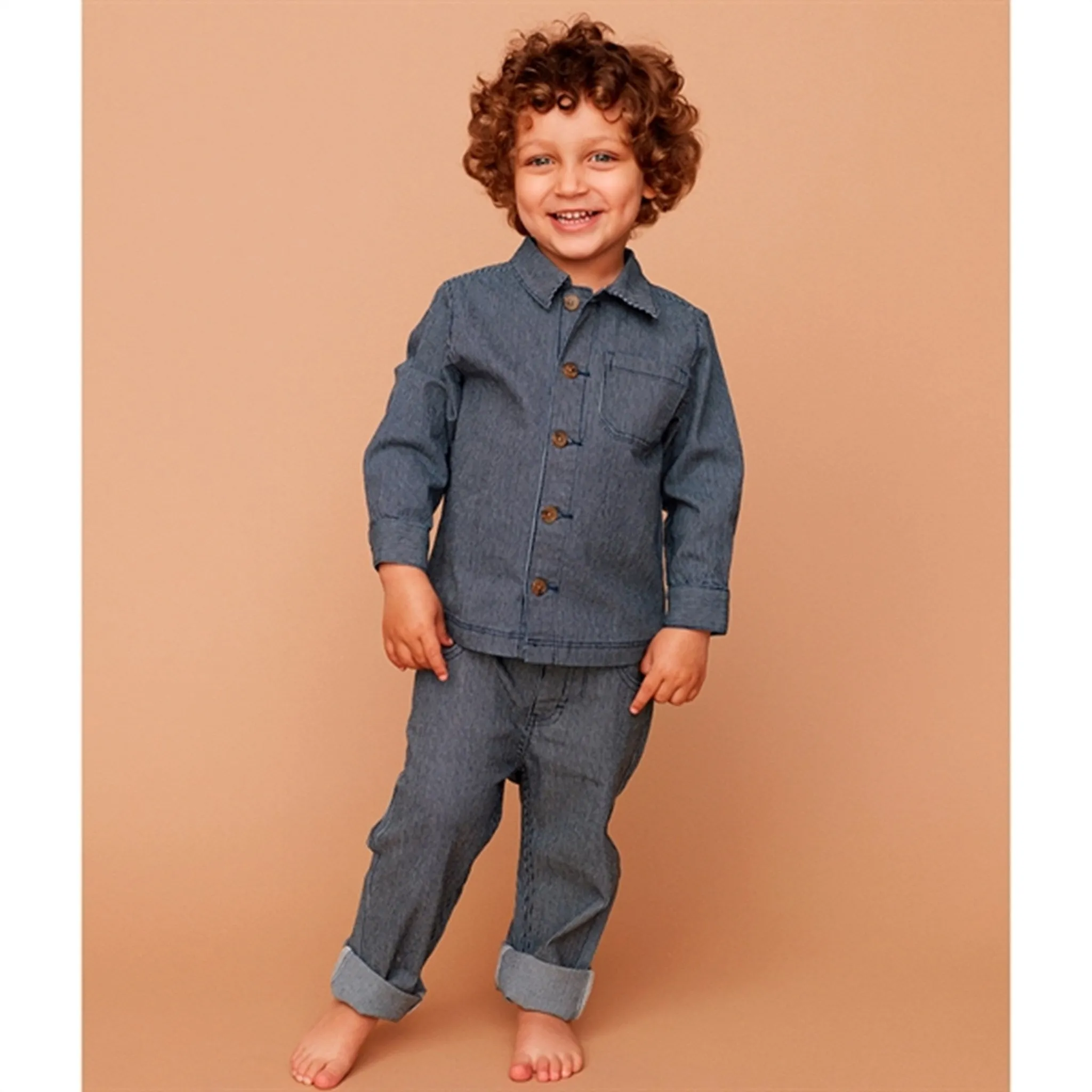 Surfer Sofie Schnoor Stripe Cotton Shirt Jakke