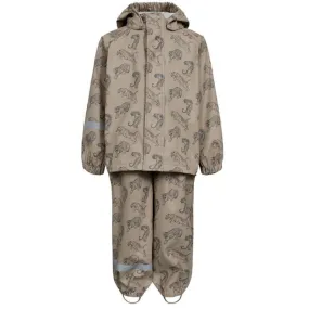 Sofie Schnoor Taupe Simonsk Rain Suit Light Shell