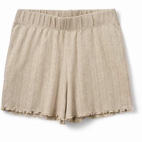 Sofie Schnoor Beige Haselsy Poientelle Shorts Athletic Shorts Anti Sag Technology