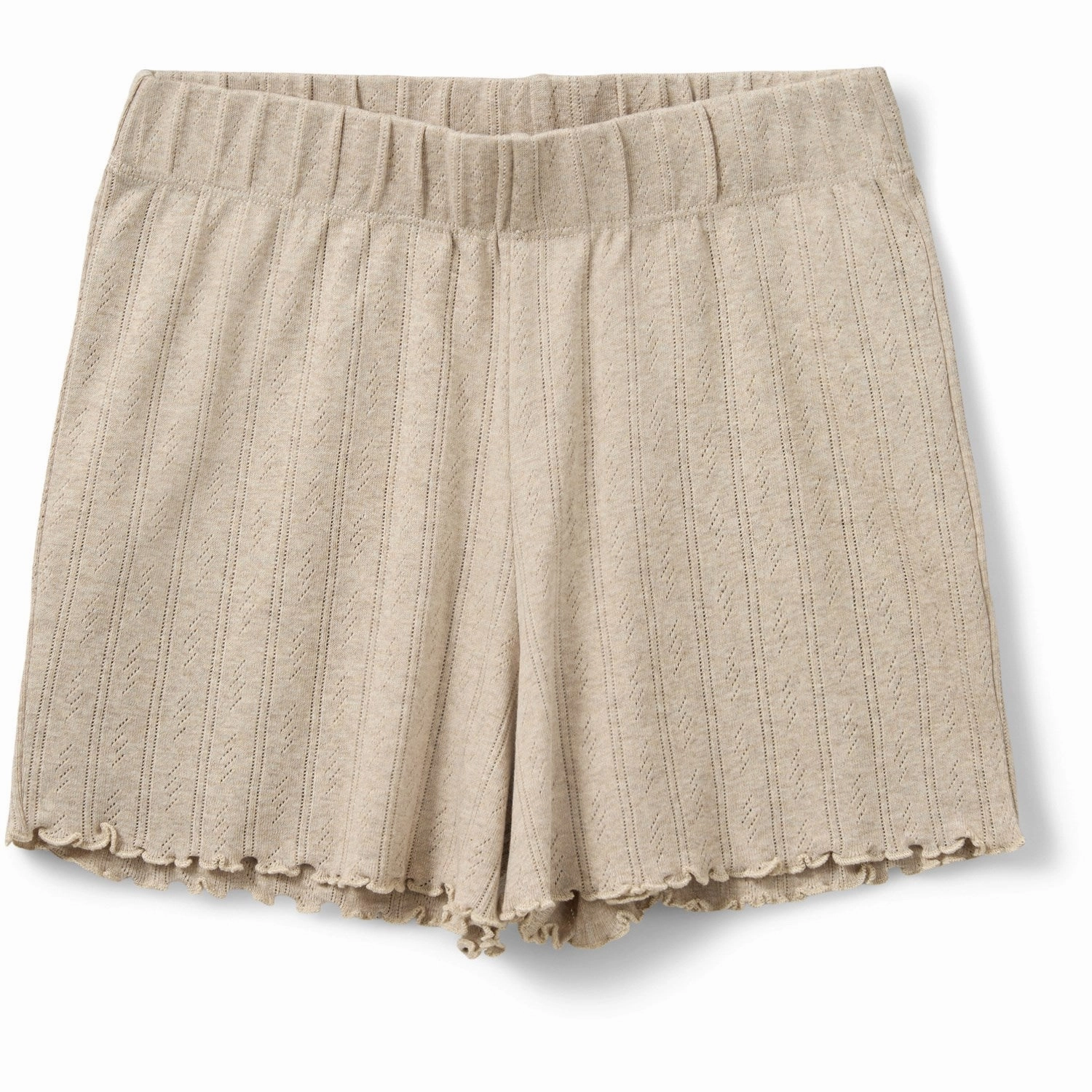 Sofie Schnoor Beige Haselsy Poientelle Shorts Athletic Shorts Anti Sag Technology
