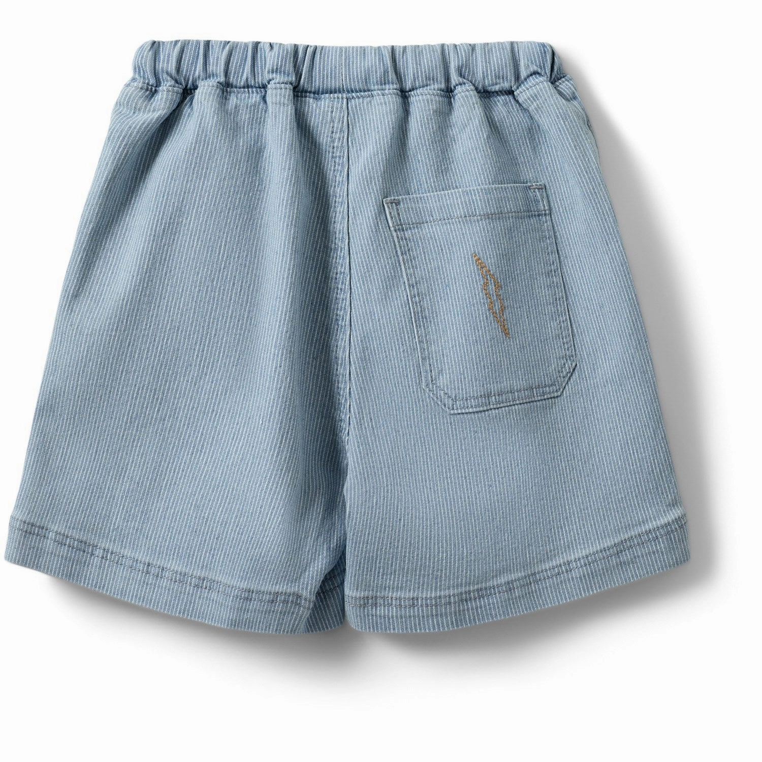 Leather Look Sofie Schnoor Blue Denim Stripe Stormsk Shorts