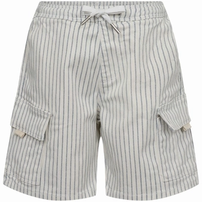LightweightFabric Warm Look Sofie Schnoor Blue Striped Shorts