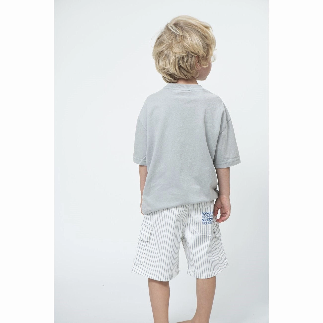 Sofie Schnoor Blue Striped Shorts WindResistantWeave StretchWaistband