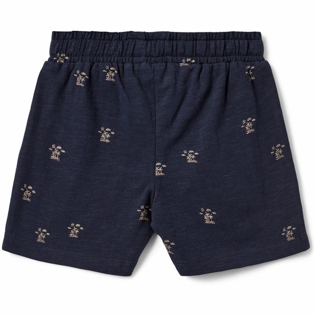 Sofie Schnoor Dark Blue Shorts ribbed texture