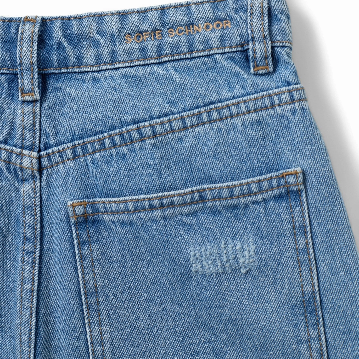 Sofie Schnoor Denim Blue Gabriellasy Shorts Collectible Item