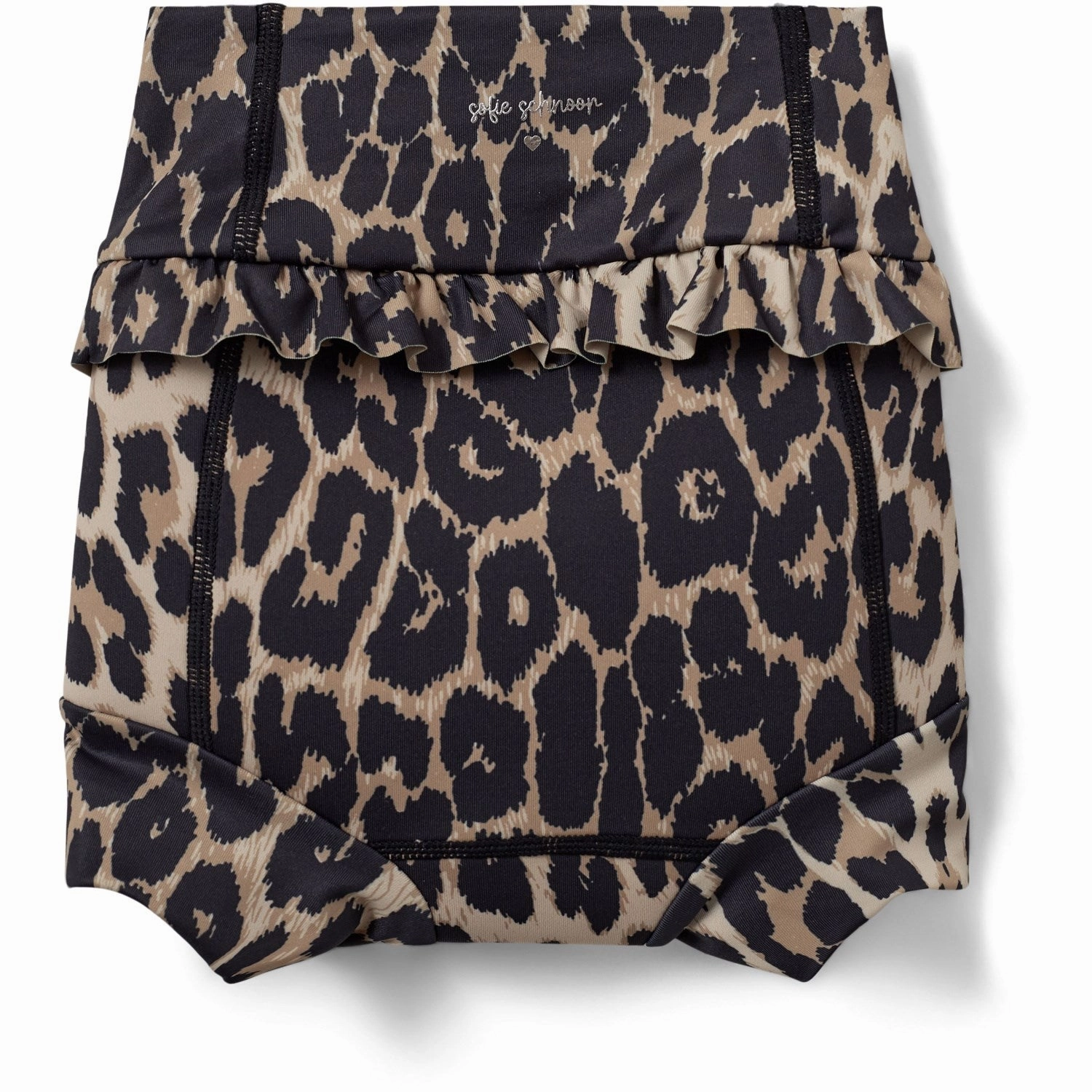 Rash Guard UV Blocking Layer Sofie Schnoor Light Brown Leopard Swim Pants