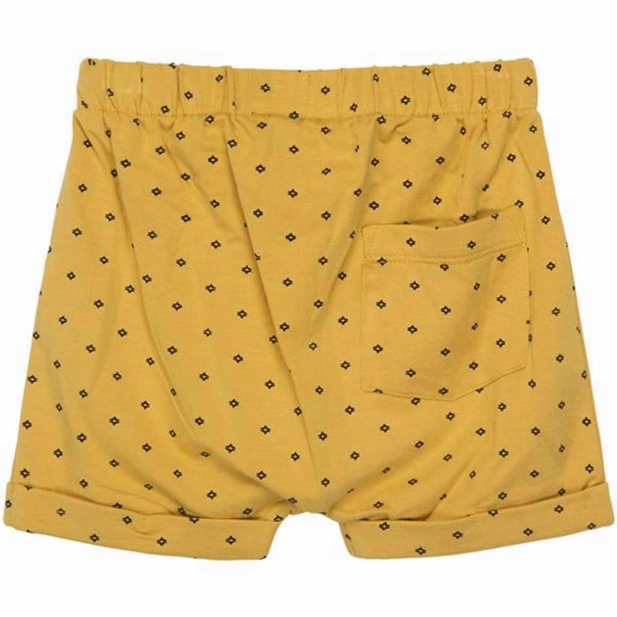 Sofie Schnoor Mustard Shorts Metallic accents Breezy Comfort
