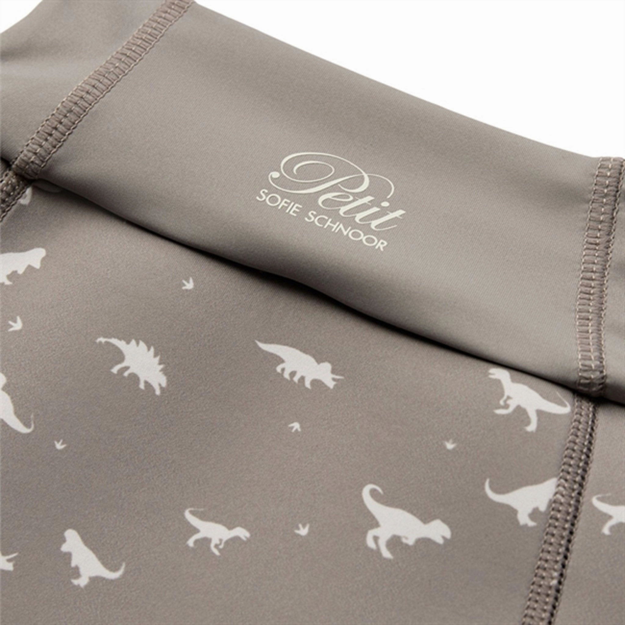 Sofie Schnoor Soft Beige Swim Trunks Moisture Wicking Fibers High-Quality Fabric