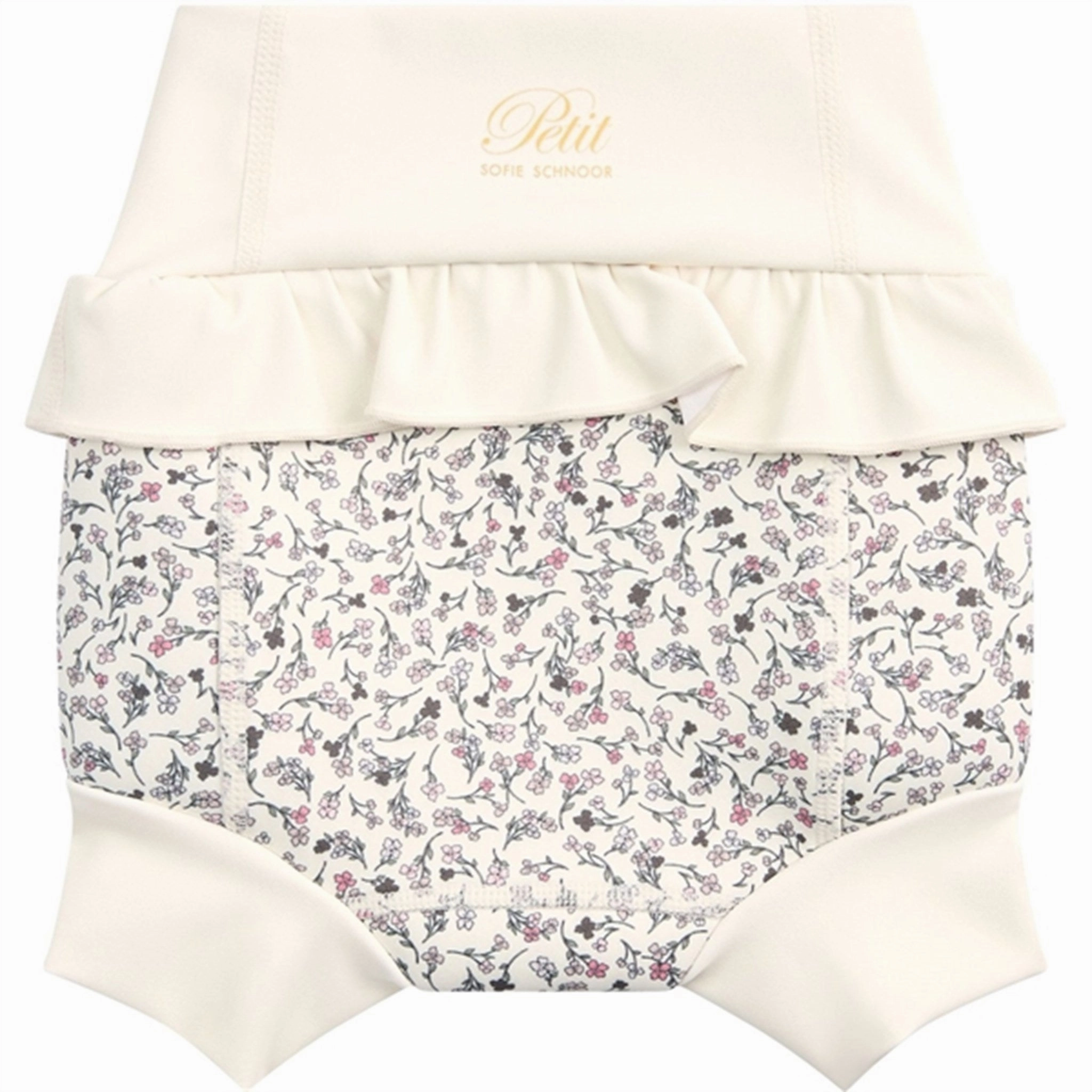 Matte-Appearance Adjustable Drawcord Sofie Schnoor Swim Pants Antique White