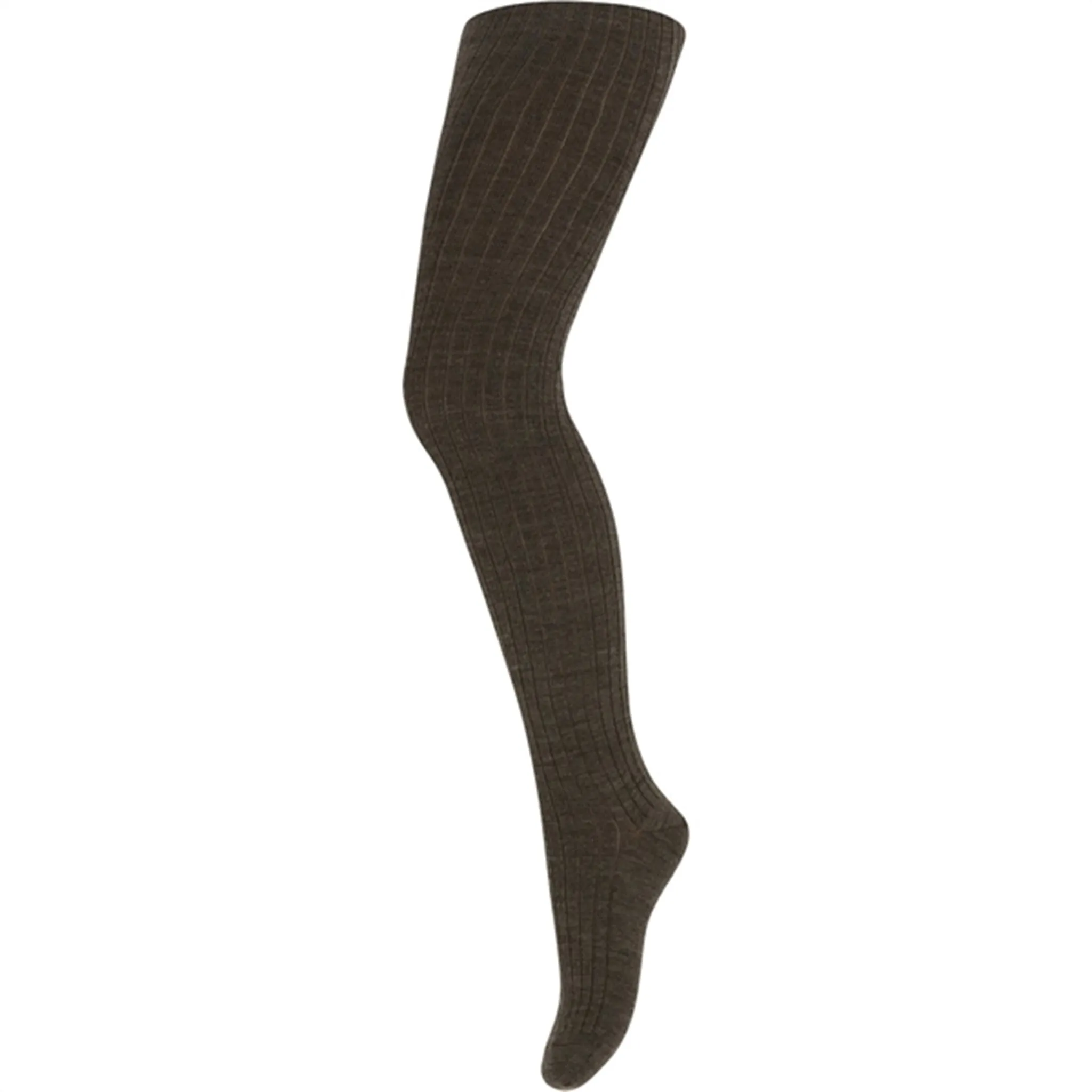 Jogging-apparel-characteristic Relaxed-fit-style-characteristic MP 128 Wool Rib Tights Brown Melange