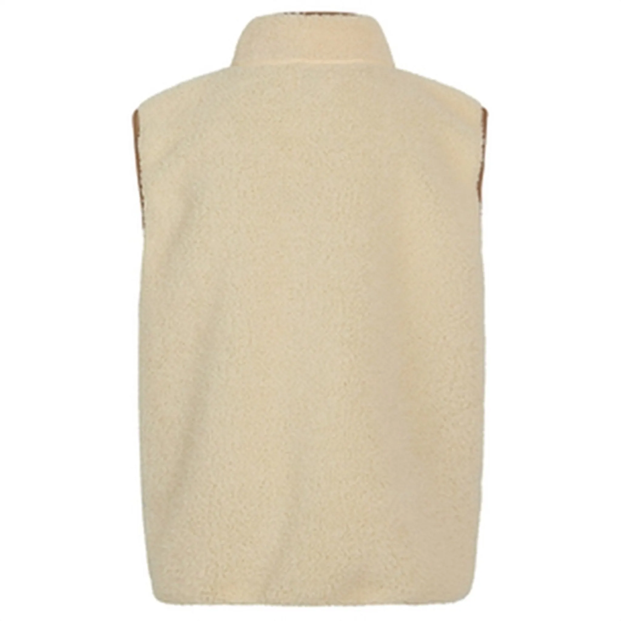 PreShrunk Material Mads N?rgaard Teddy Fleece Vilads Vest Vanilla Custard