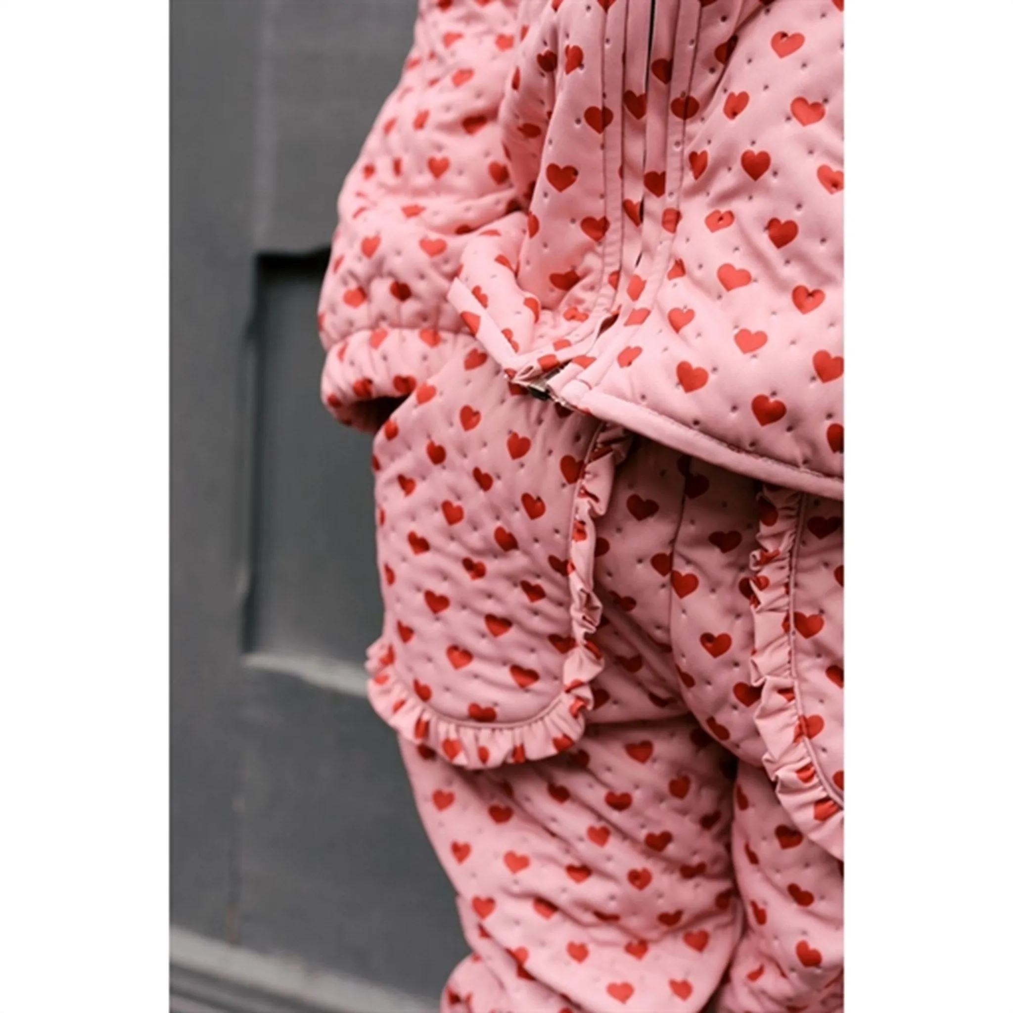 Konges Sl?jd Coeur Mellow Thermo Frill pants Floral-Pattern