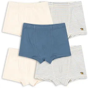 Konges Sl?jd Boy Mix Pack Basic 5 Pack Boy Boxers GOTS Snug Lifestyle