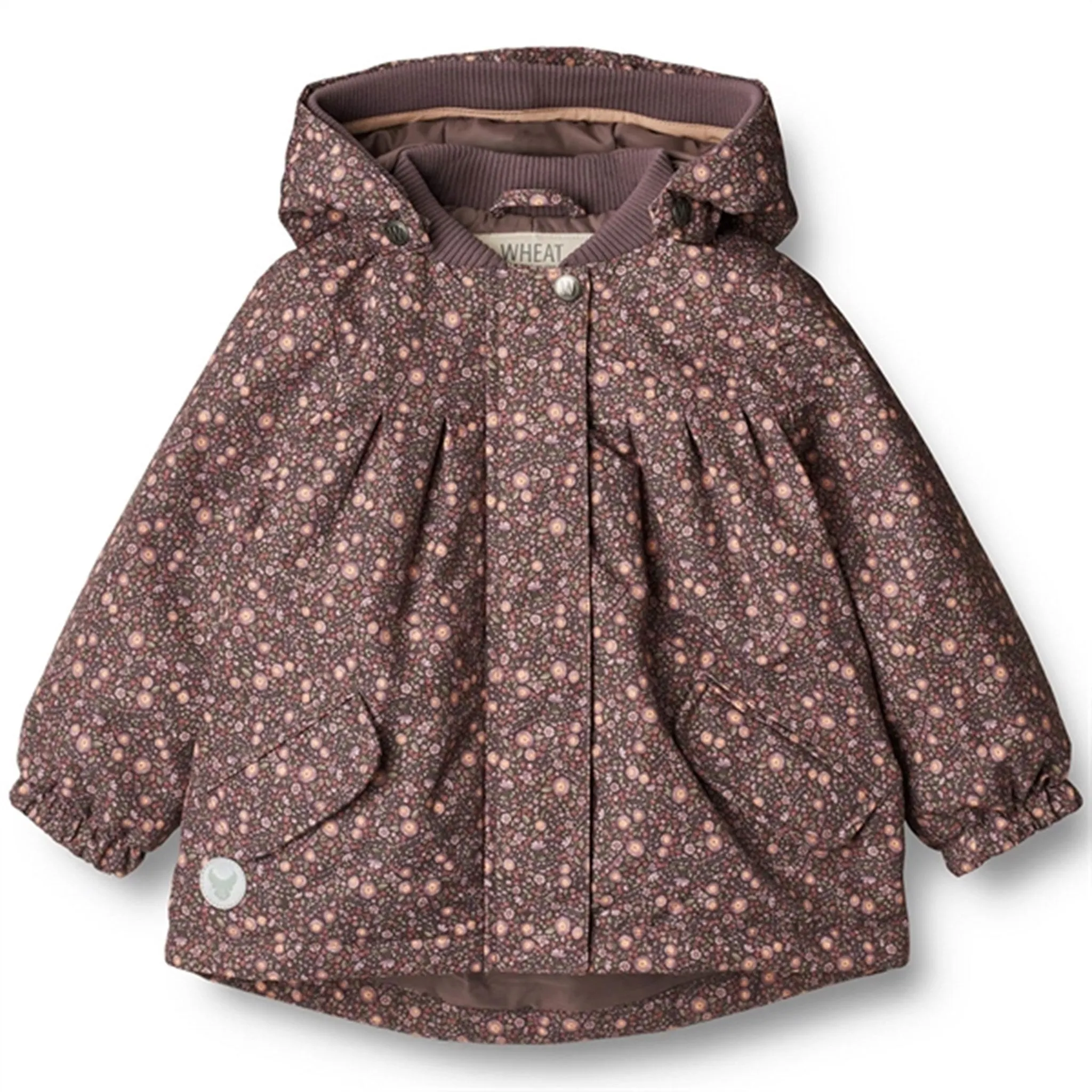 Light Insulation Cool Fit Wheat Jacket Mimmi Tech Eggplant Buttercups