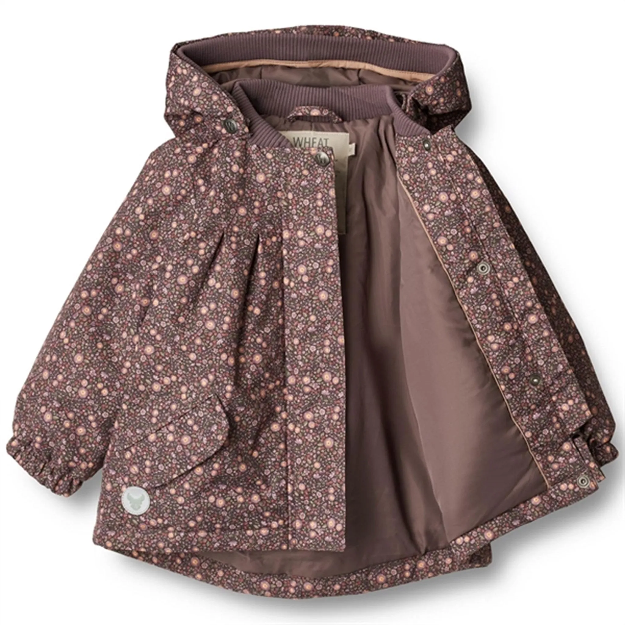 Wheat Jacket Mimmi Tech Eggplant Buttercups Collar Options Interchangeable Liner System
