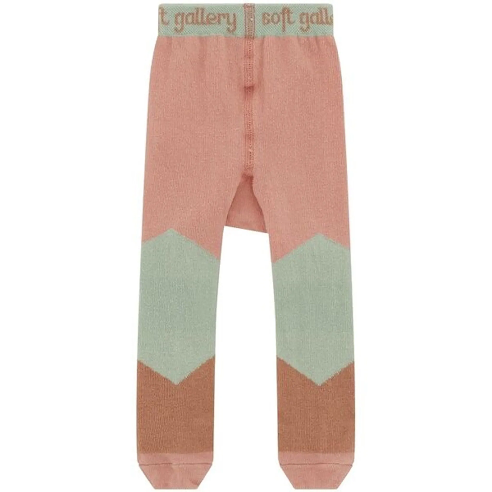 Stretch Fabric Soft Gallery Dewkist AOP Candystripe Baby Tights