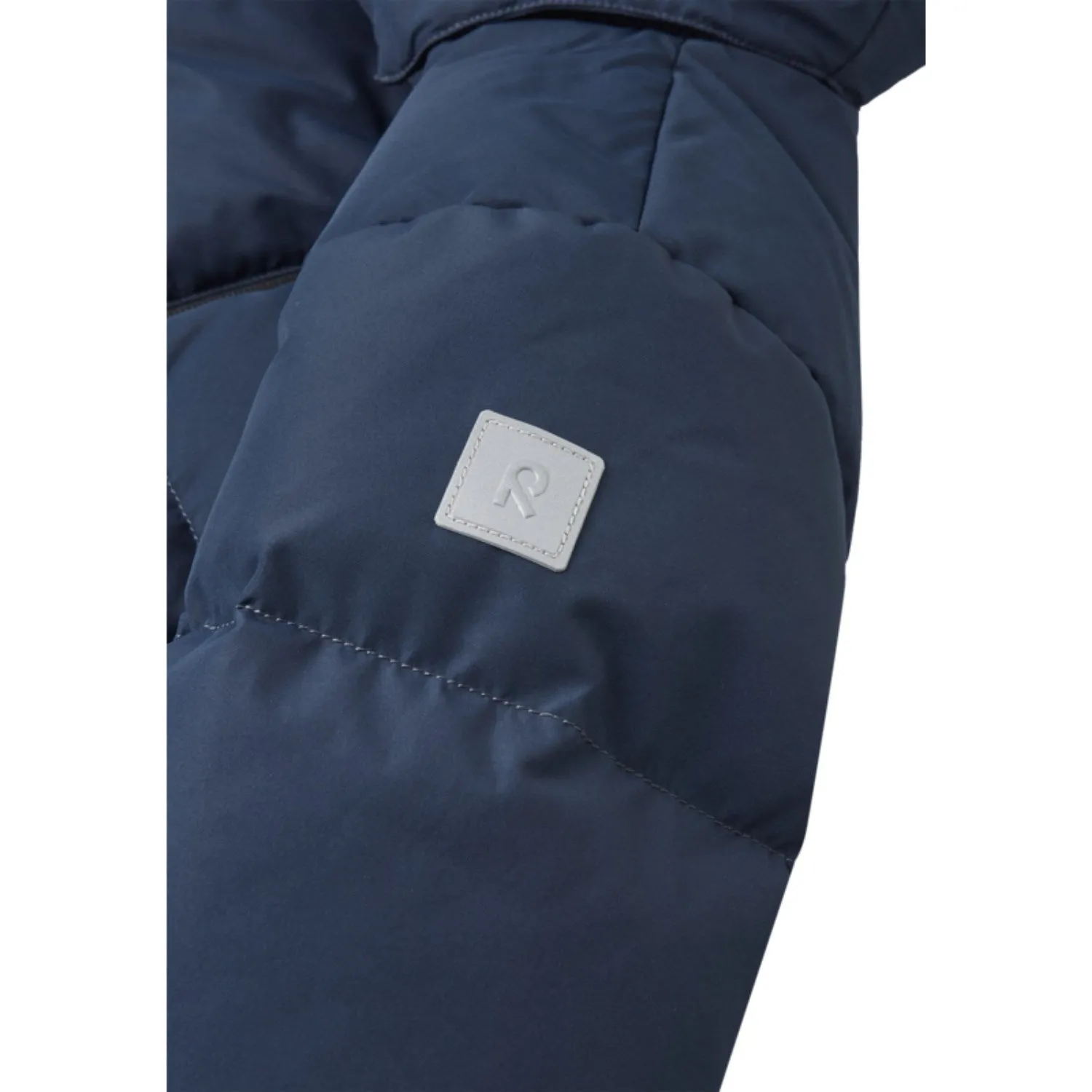 Versatile-Style Half-Placket Reima Navy Down Jacket Paimio