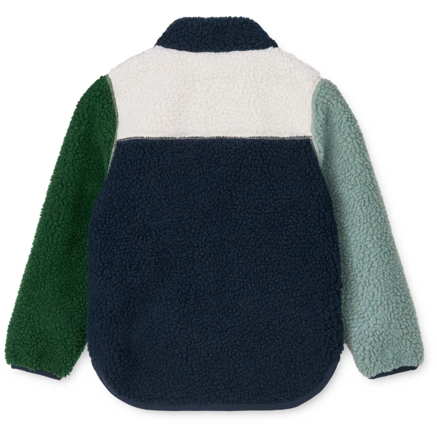 LIEWOOD Peppermint Multi Mix Nolan Pile Jacket Winter Commute Cozy Comfort