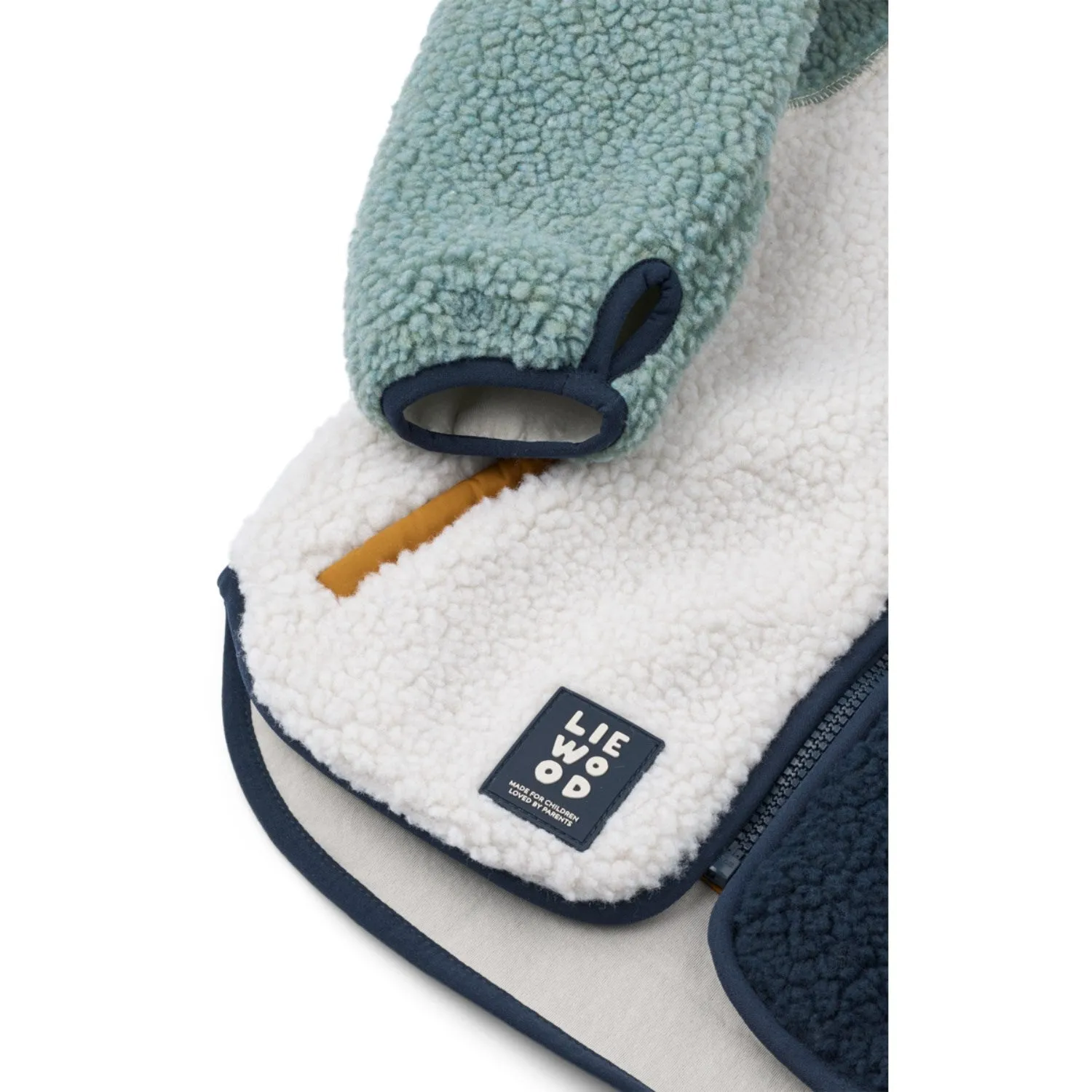 Insulated Feel Autumn Chill LIEWOOD Peppermint Multi Mix Nolan Pile Jacket