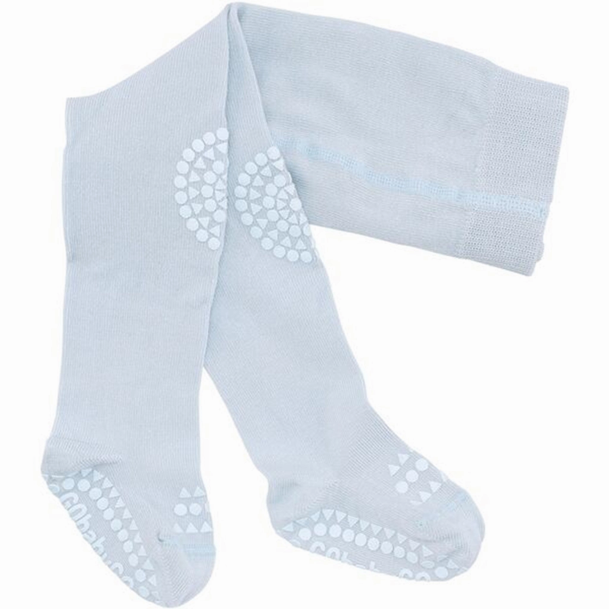 Tall-sizes Flare-design-feature GObabyGO Crawling Tights (Sky Blue)