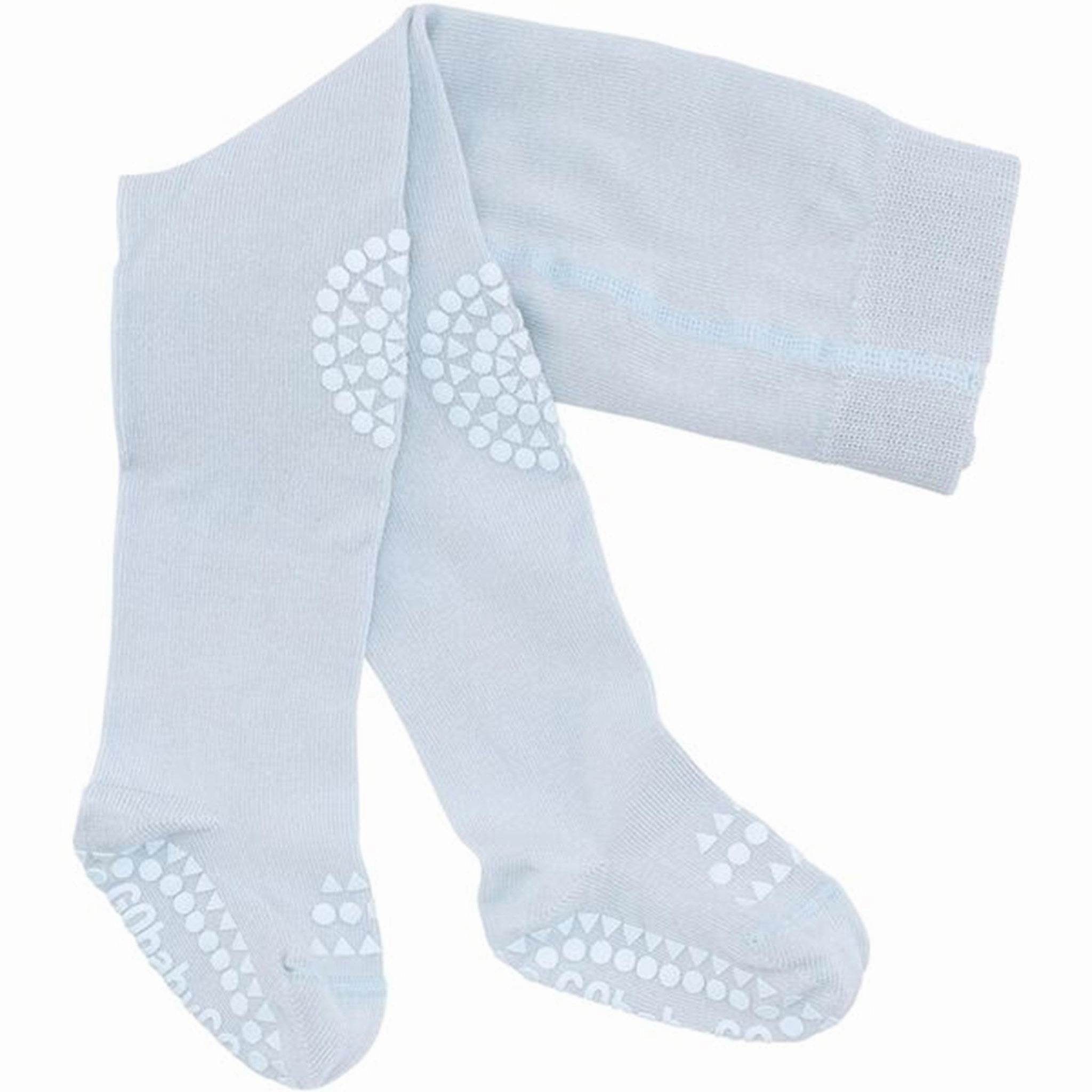 Quick-drying-property-attribute Fringed GObabyGO Crawling Tights (Sky Blue)