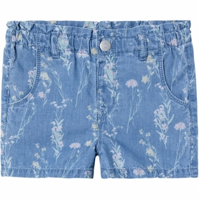 City Shorts Name It Medium Blue Denim Bella Baggy Denim Shorts