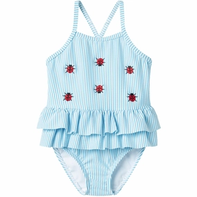 Relaxing Swimwear Breezy-Feel Name It Blue Zammer Swimsuit