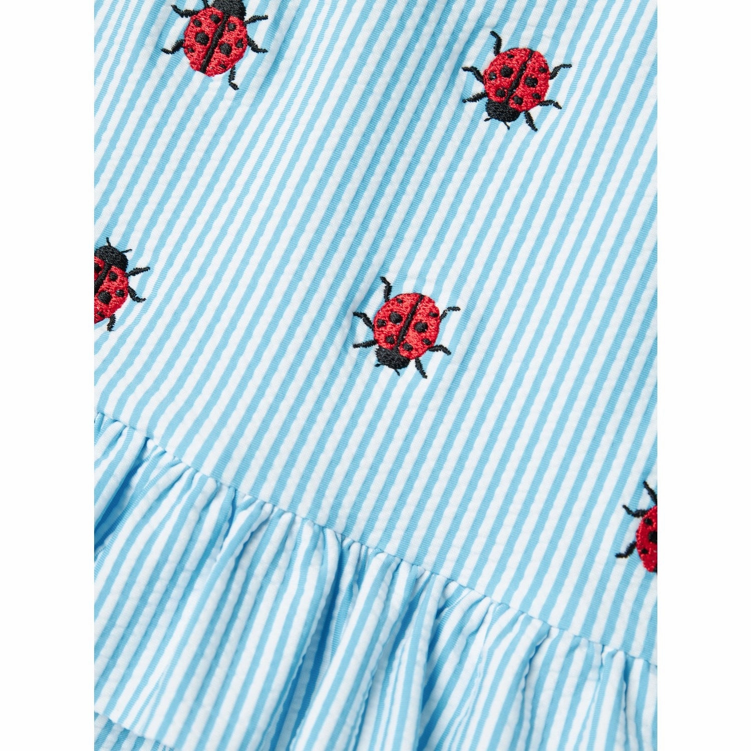 Tone-On-Tone Sunny Holiday Name It Blue Zammer Swimsuit