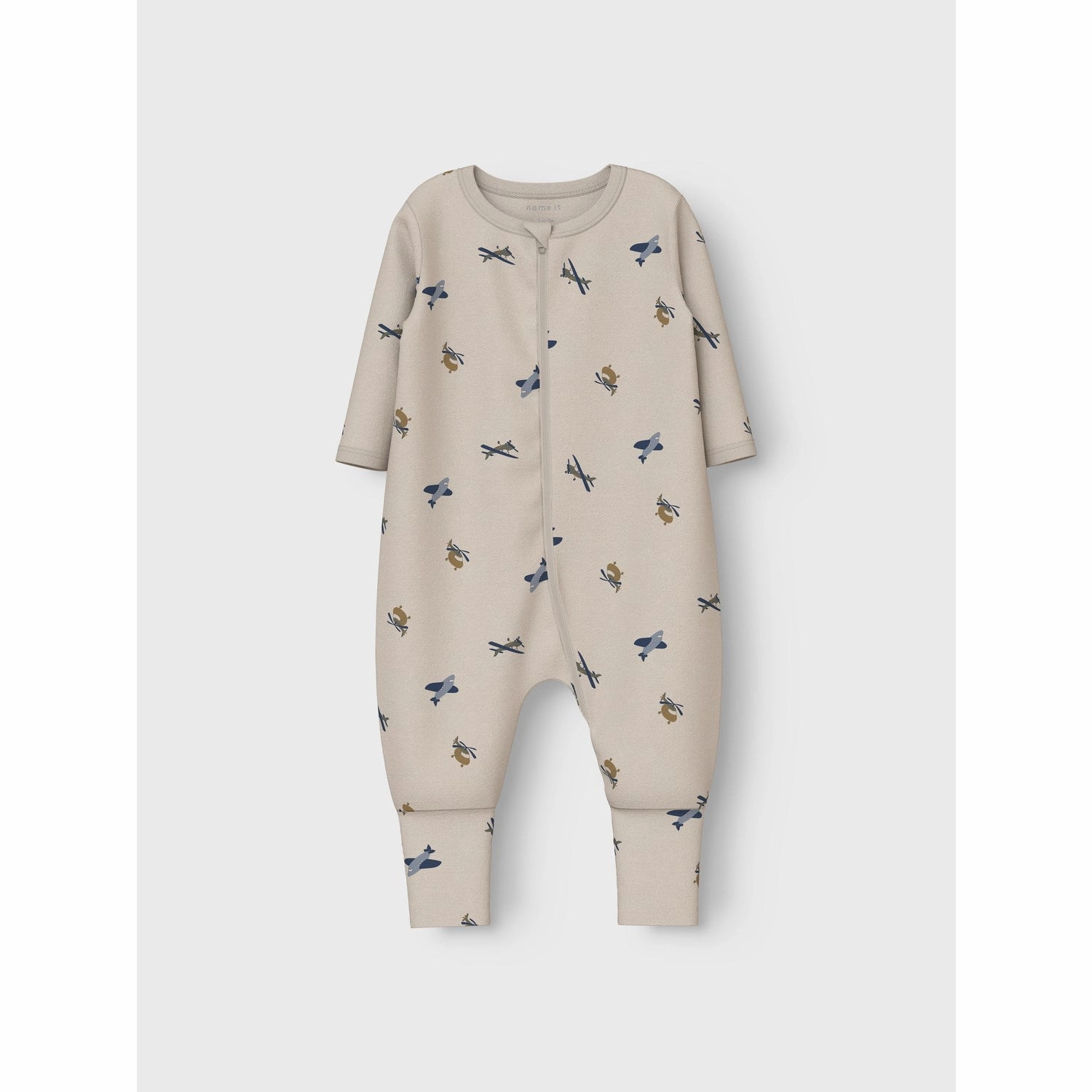 Elegant Durable Everyday Fresh Name It Peyote Nbmnightsuit 2P Zip Ff Airplane Noos